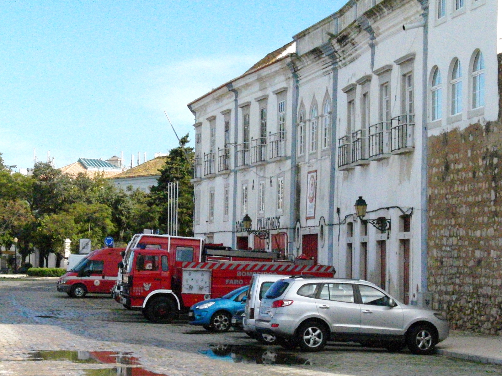 Fire brigade in Faro